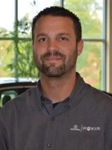 Dusty Hancock at Jay Wolfe Acura Service Department