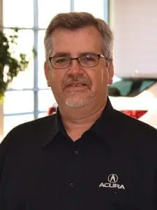 John Bradford at Jay Wolfe Acura Service Department