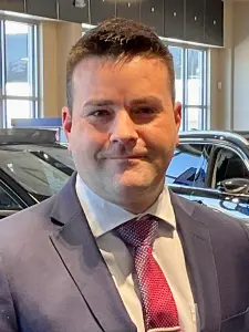 James Corden at Jay Wolfe Acura Sales Department